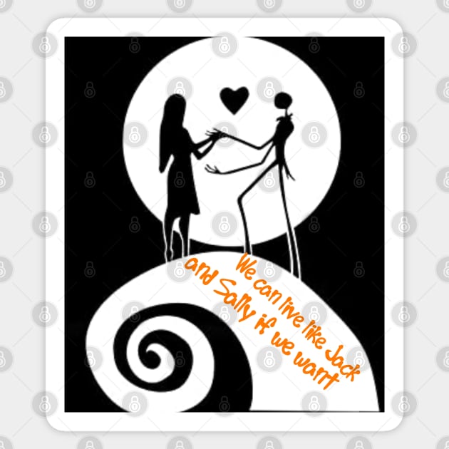 Nightmare Before Christmas Sticker by marisaj4488